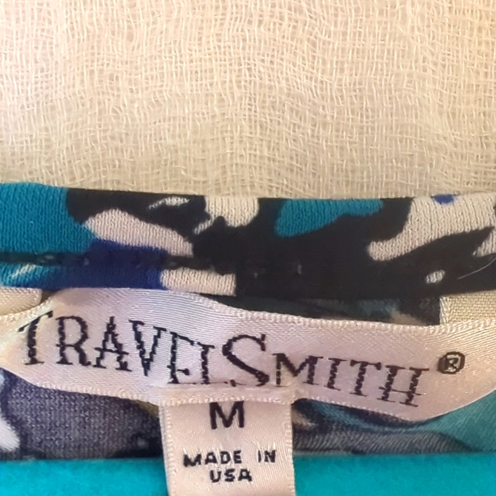 Travelsmith Print Top Medium - image 2